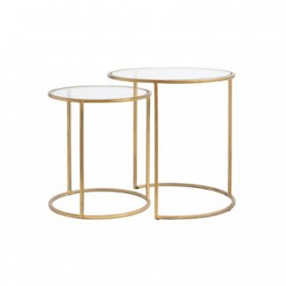 LM 6724985 DUARTE GOLD SIDE TABLE