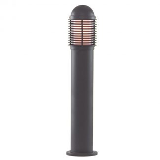 SH 1082-730 BLACK BOLLARD