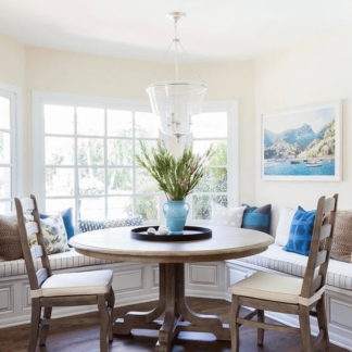 Pondview Ceiling Light in Burnished Silver Leaf_1