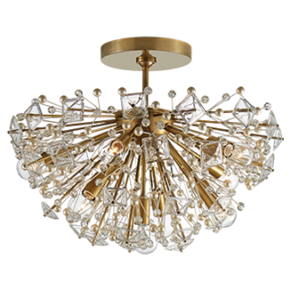 ART KS 4005SB-CG-EU DICKINSON SEMI-FLUSH