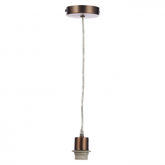 DR 1 LIGHT E27 SUSPENSION - Aged Copper