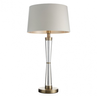 RA 50111 CRYSTAL TABLE LAMP INCL SHADE