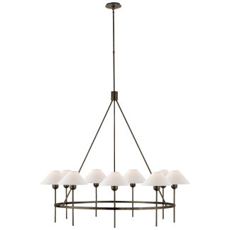 ART SP 5014 HACKNEY LARGE CHANDELIER INCL SHADES
