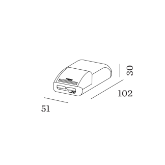 WD 90223401 POWER SUPPLY 350MA 10W DIMM