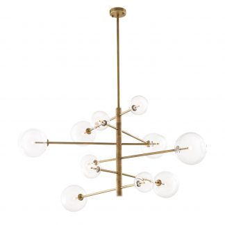 EI 112076 ARGENTO LARGE CHANDELIER