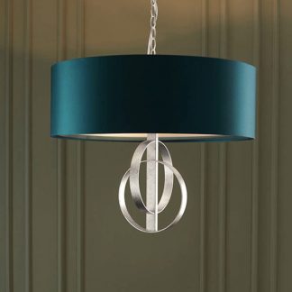 double-hoop-silver-leaf-pendant-light-with-large-teal-shade-4