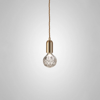 LBR CRYSTAL BULB PENDANT