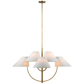 ART KS 5225 KINSLEY CHANDELIER INCL SHADES