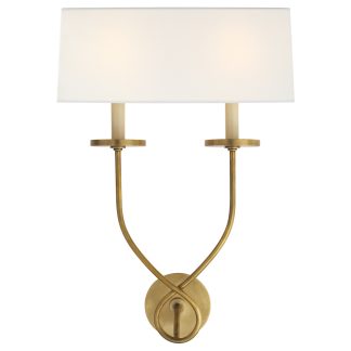 ART CHD1612 SYMMETRIC TWIST SCONCE INCL SHADE