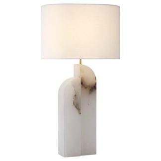 ART KW 3930 SAVOYE LARGE LEFT TABLE LAMP INCL SHADE