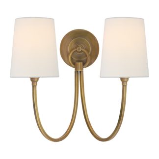 ART TOB 2126 REED DOUBLE SCONCE