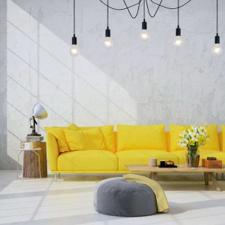 fix-5-light-black-ceiling-pendant-insitu