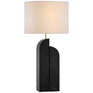 ART KW 3931 SAVOYE LARGE RIGHT TABLE LAMP INCL SHADE
