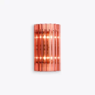 PWL 72293 PINK AMARO WALL LIGHT