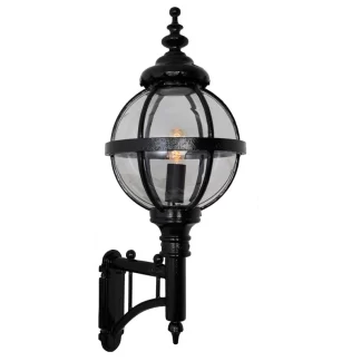 HD H248 VICTORIAN GLOBE WALL LIGHT SHORT ARM 0.97M