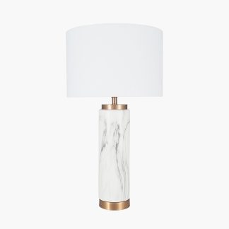 AM 30-722-C CARRARA TABLE LAMP INCL SHADE