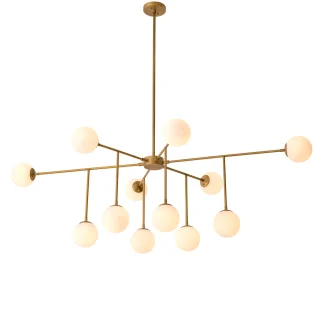EI 116282 ARAM ADJUSTABLE CHANDELIER