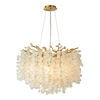 DS RAINDROP CHANDELIER