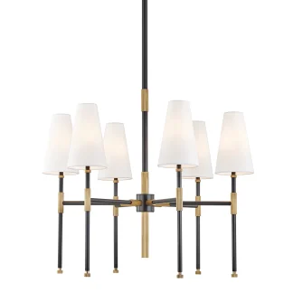 HV 3728-AOB-CE BOWERY CHANDELIER INCL SHADES
