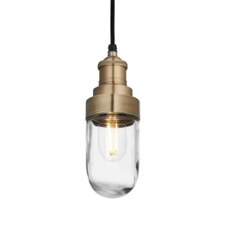 IND BROOKLYN GLASS IP65 PENDANT